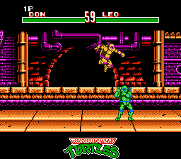 Teenage Mutant Hero Turtles - Tournament Fighters Screenshot 1